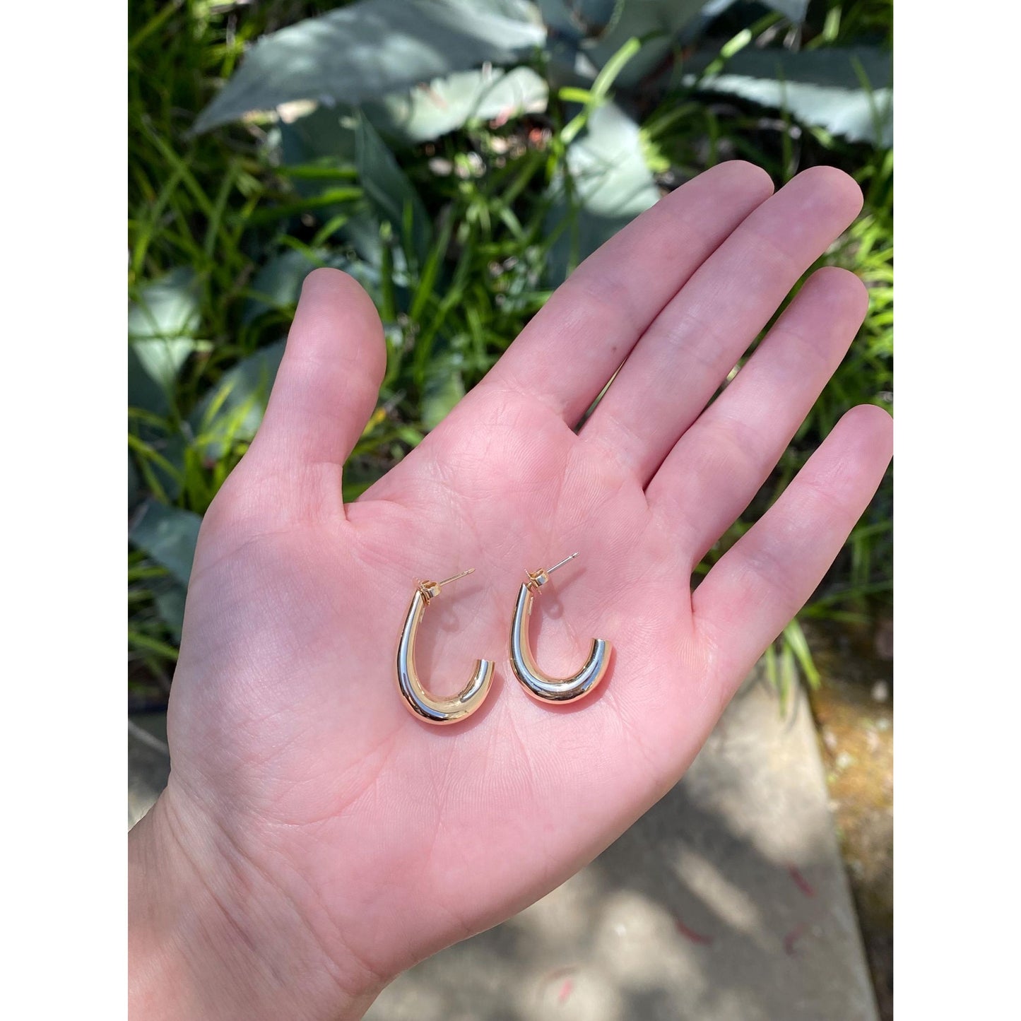 Vintage 14k Yellow Gold Drop Earrings