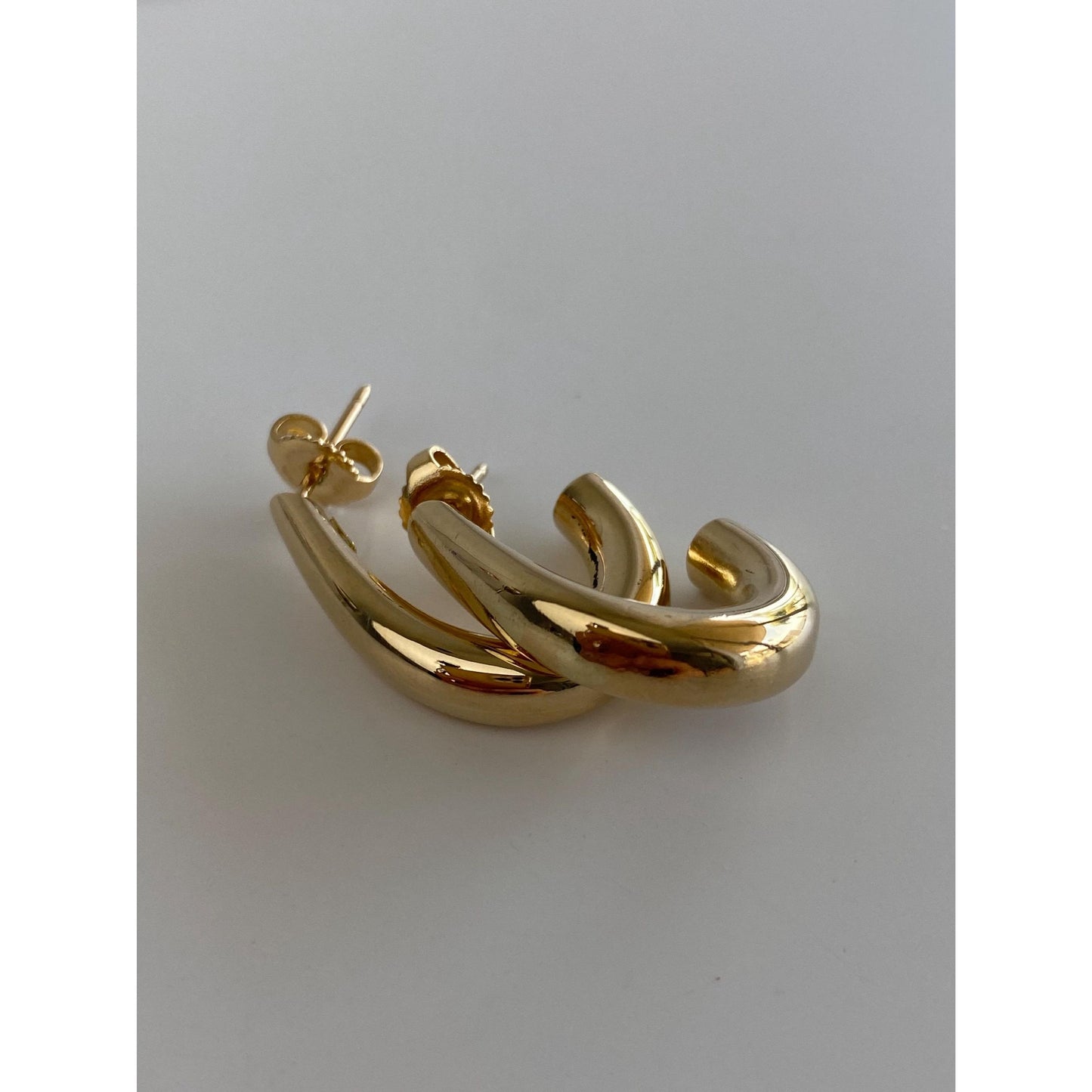 Vintage 14k Yellow Gold Drop Earrings