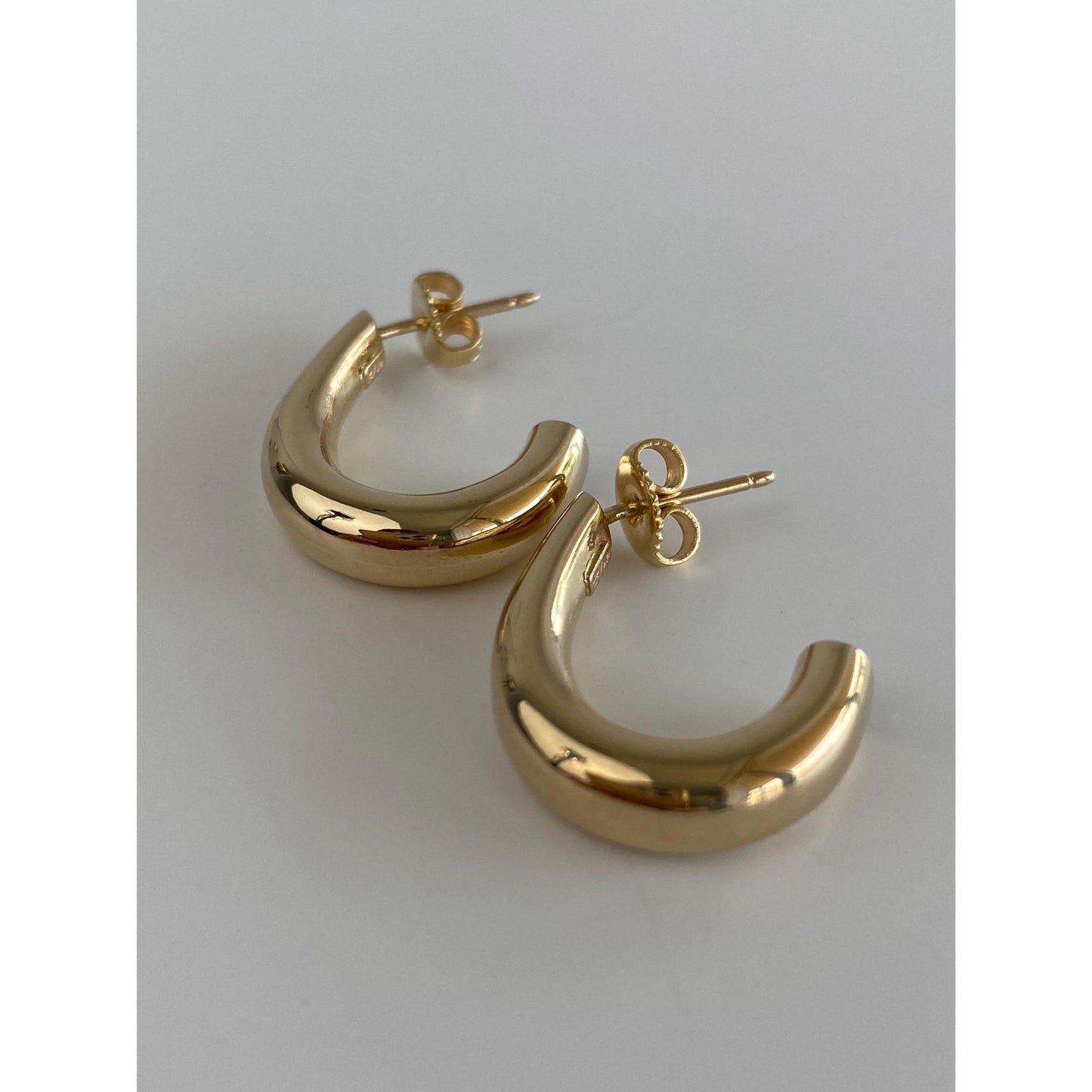 Vintage 14k Yellow Gold Drop Earrings