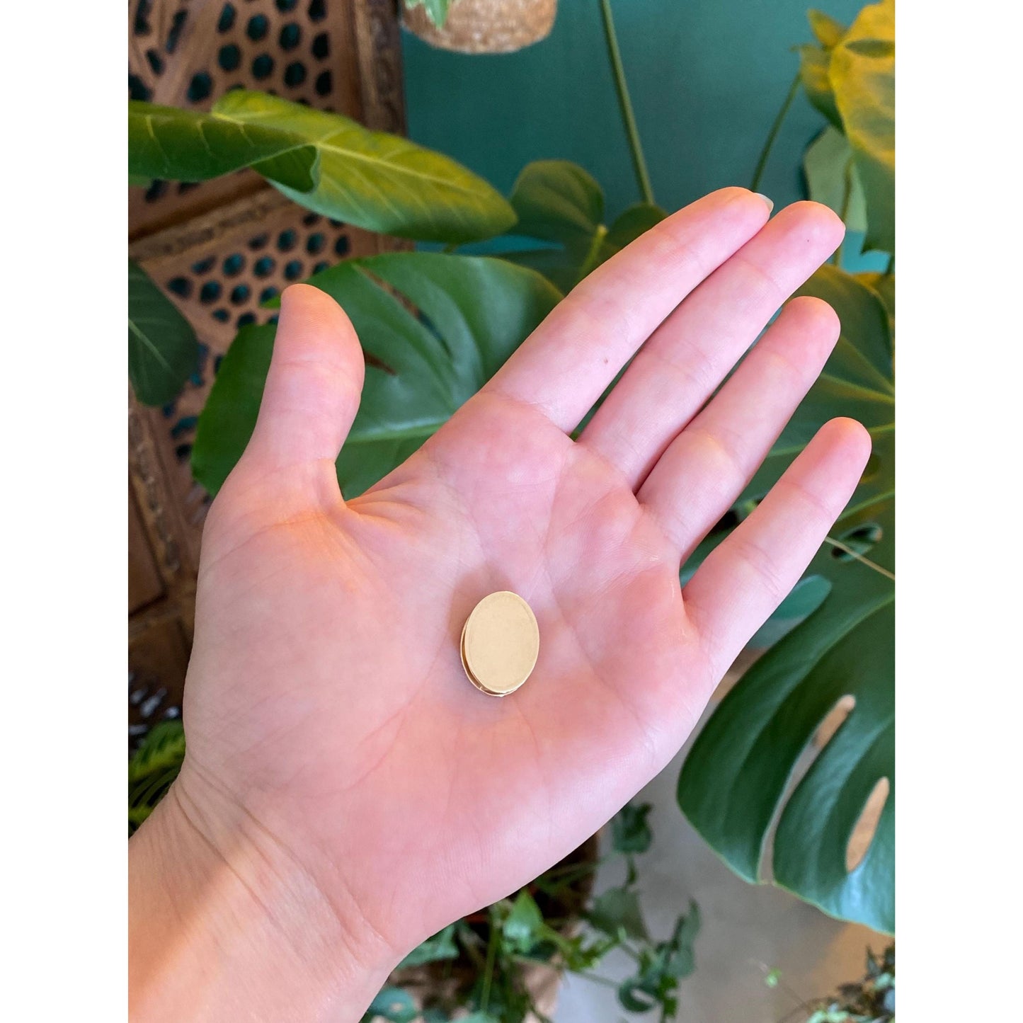 Vintage Solid 14k Yellow Gold Tie Holder Clip