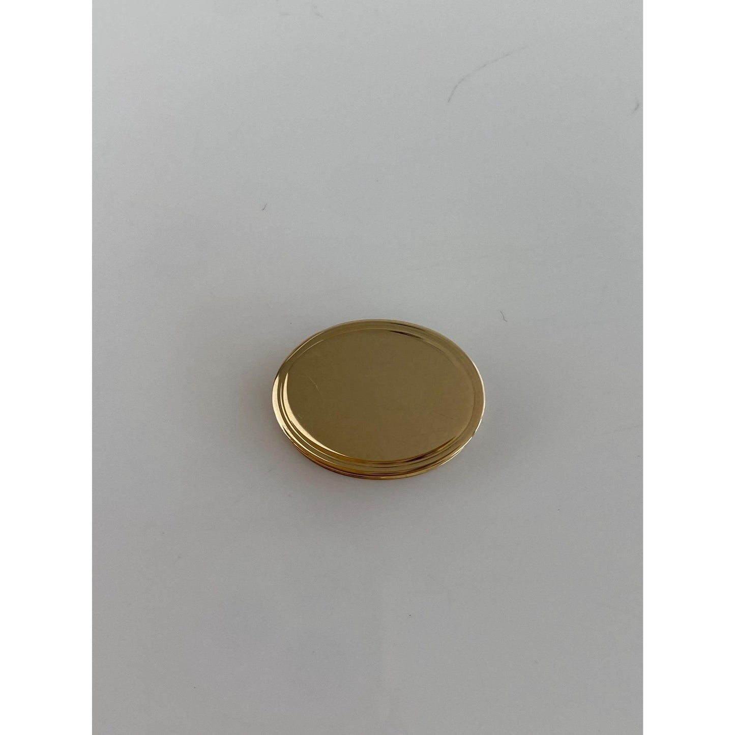 Vintage Solid 14k Yellow Gold Tie Holder Clip