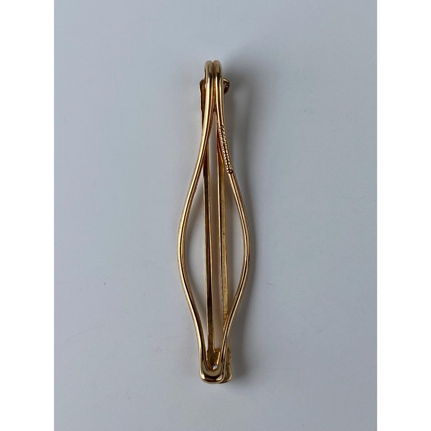 Vintage Solid 14k Yellow Gold Money Clip