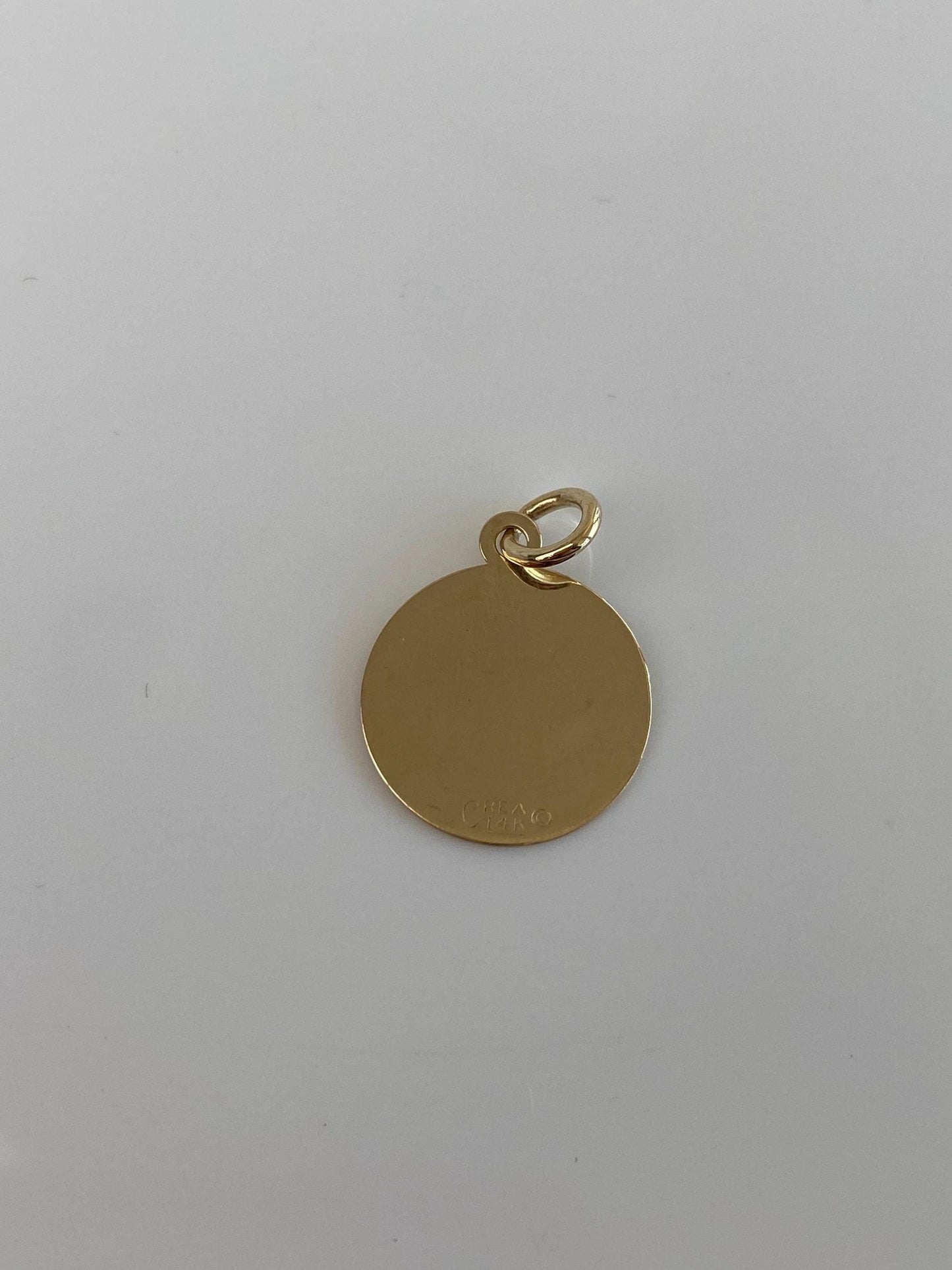 Vintage Solid 14k Yellow Gold New York City 'The Big Apple' Charm
