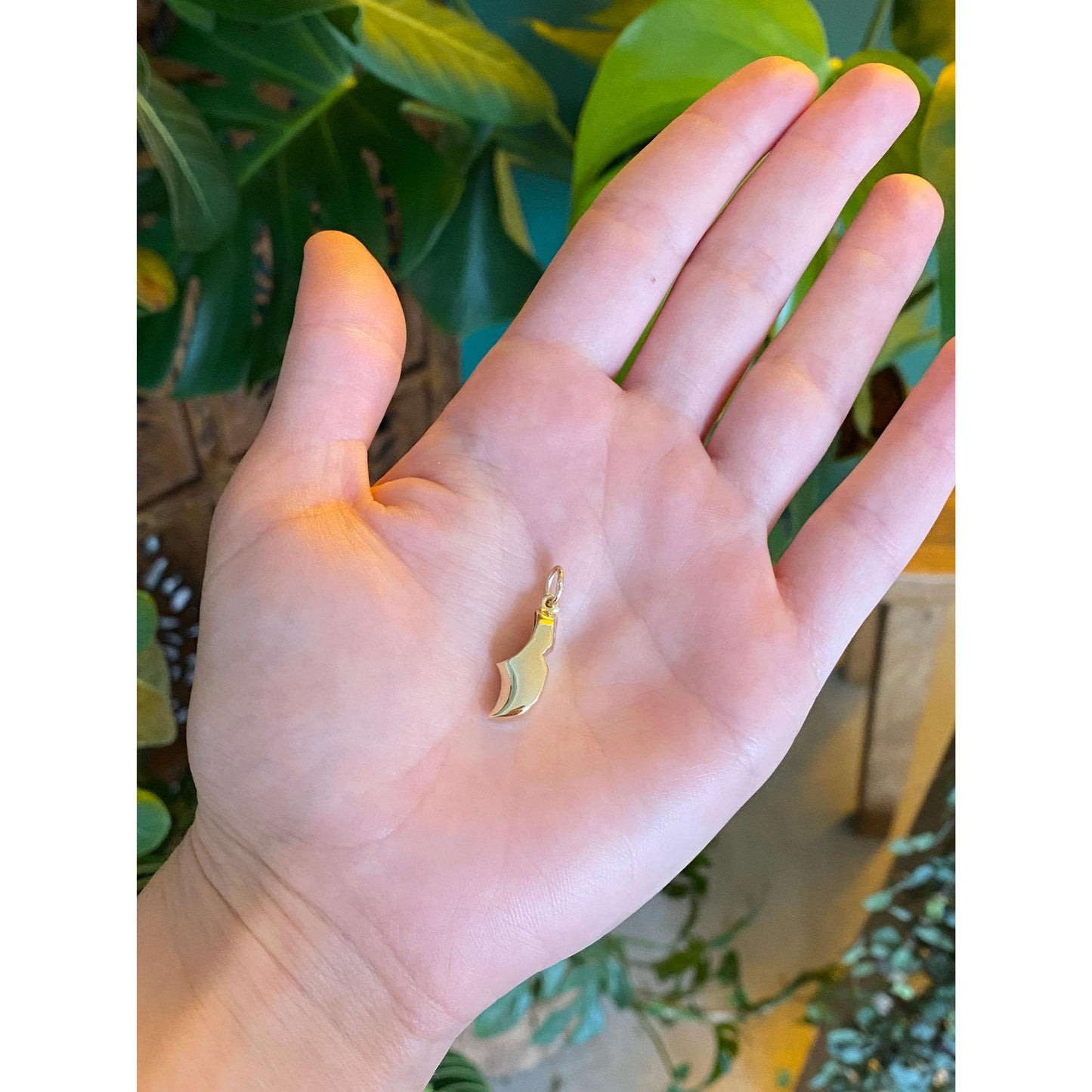 Vintage Solid 14k Yellow Gold Dutch Shoe Charm