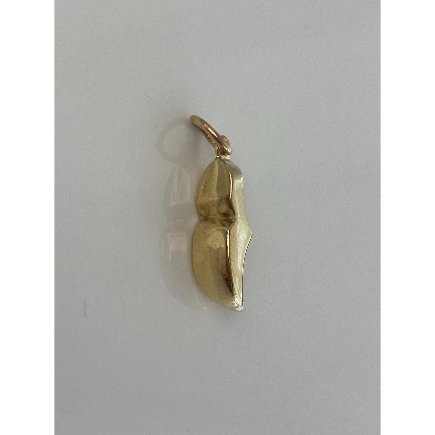 Vintage Solid 14k Yellow Gold Dutch Shoe Charm