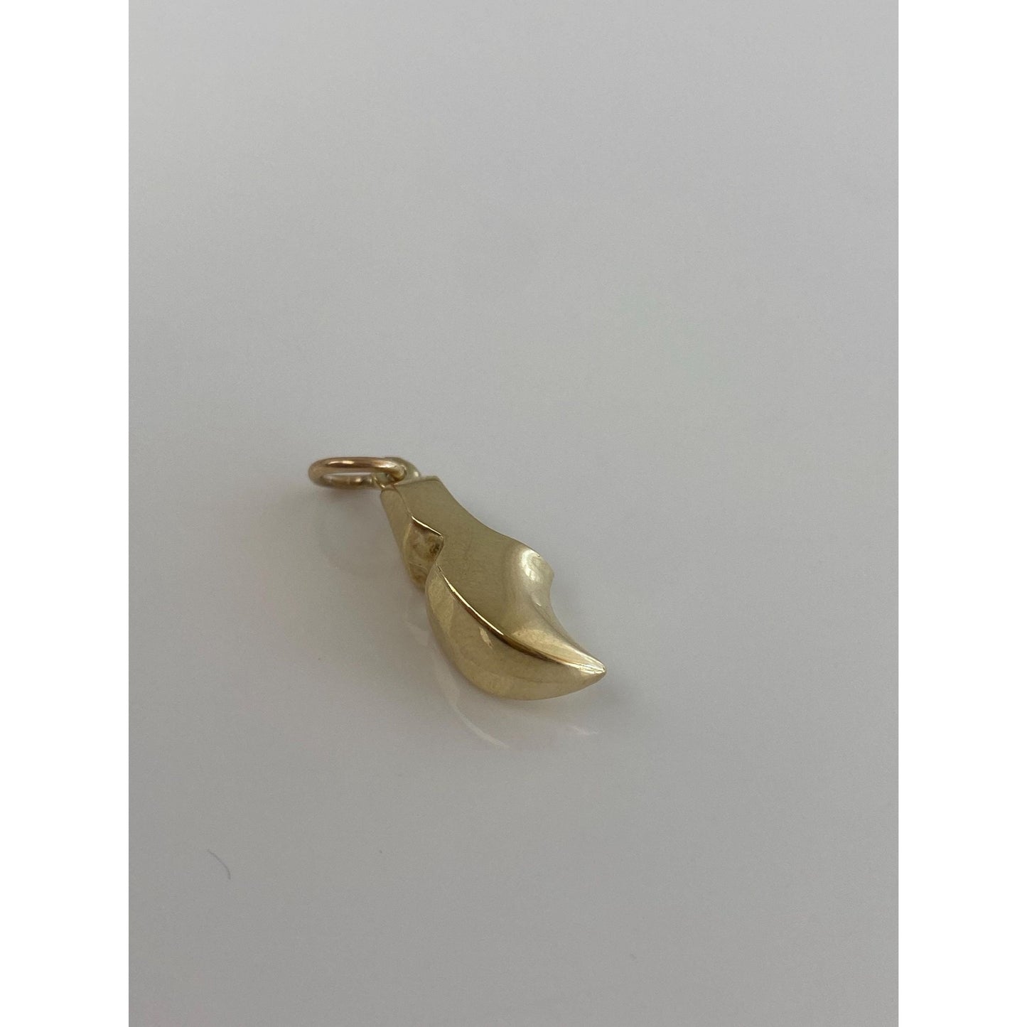 Vintage Solid 14k Yellow Gold Dutch Shoe Charm