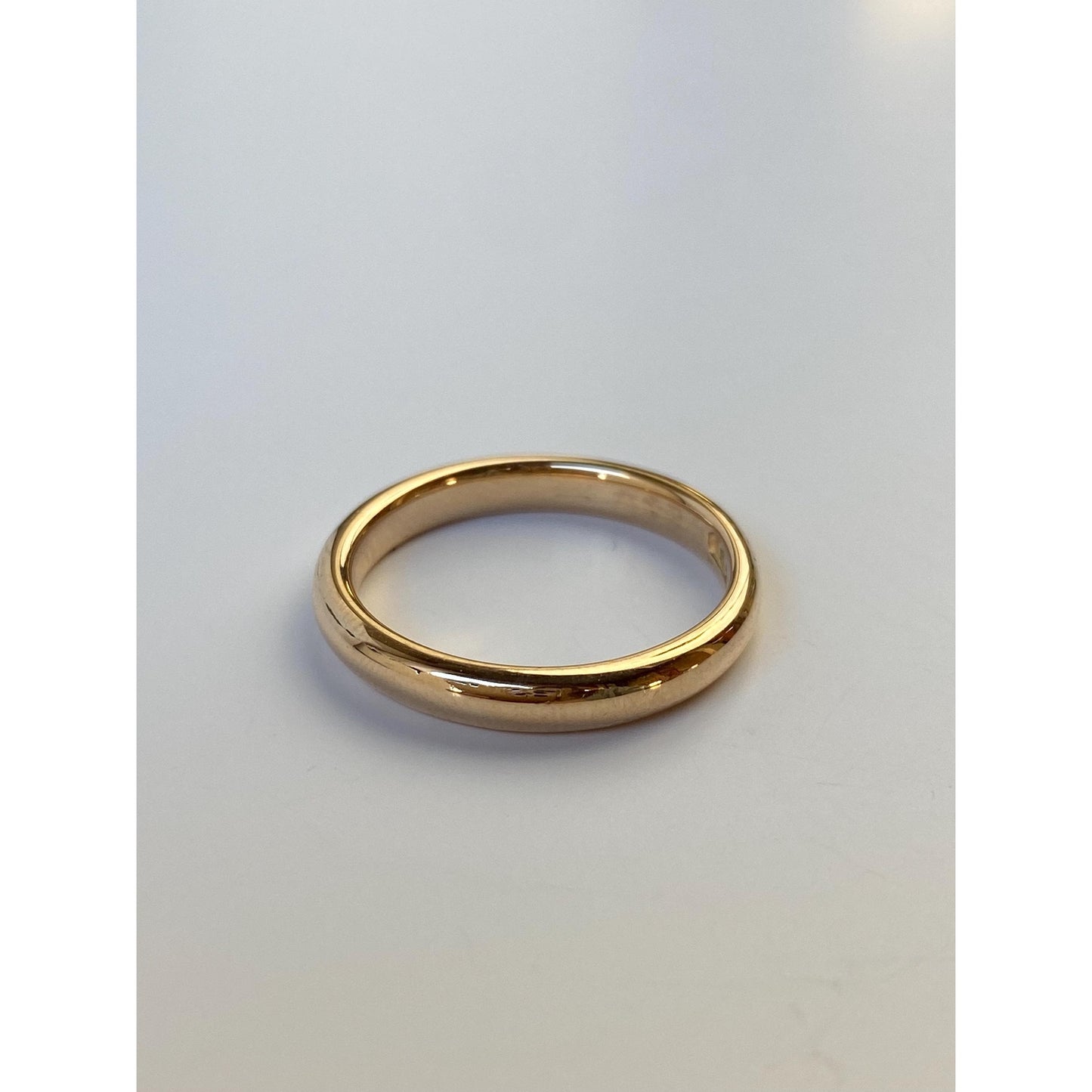 Vintage Solid 14k Yellow Gold Ring Band - Size 6.25