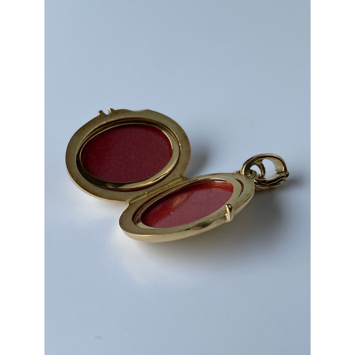 Vintage Solid 18k Yellow Gold Tiffany & Co. Monogram Locket Charm