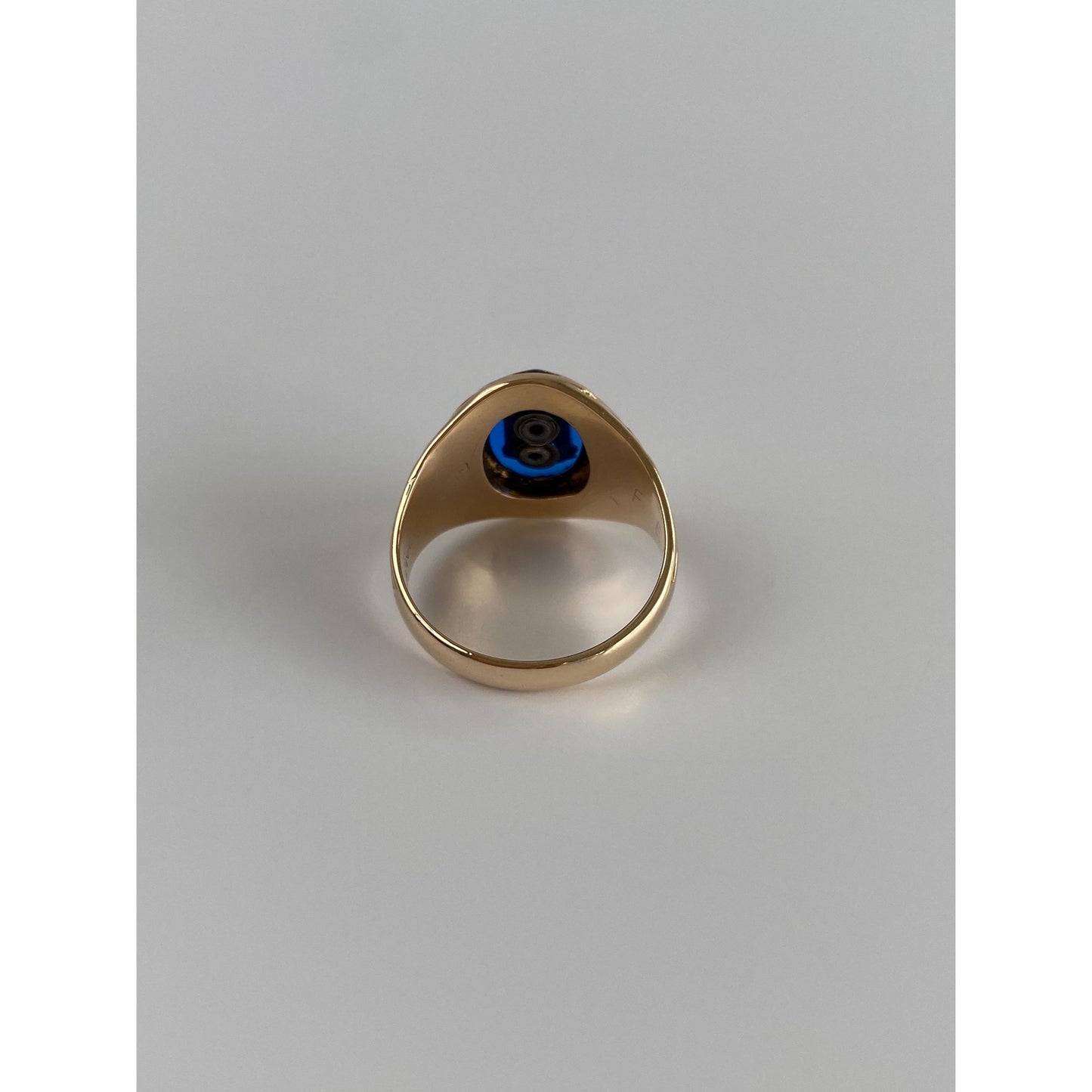 Vintage Solid 10k Yellow Gold 1950 Class Ring - Size 6.25