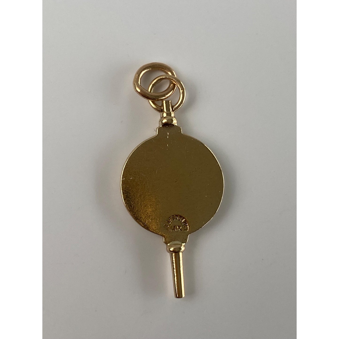 Vintage Solid 14k Yellow Gold American College of Dentists Key Charm