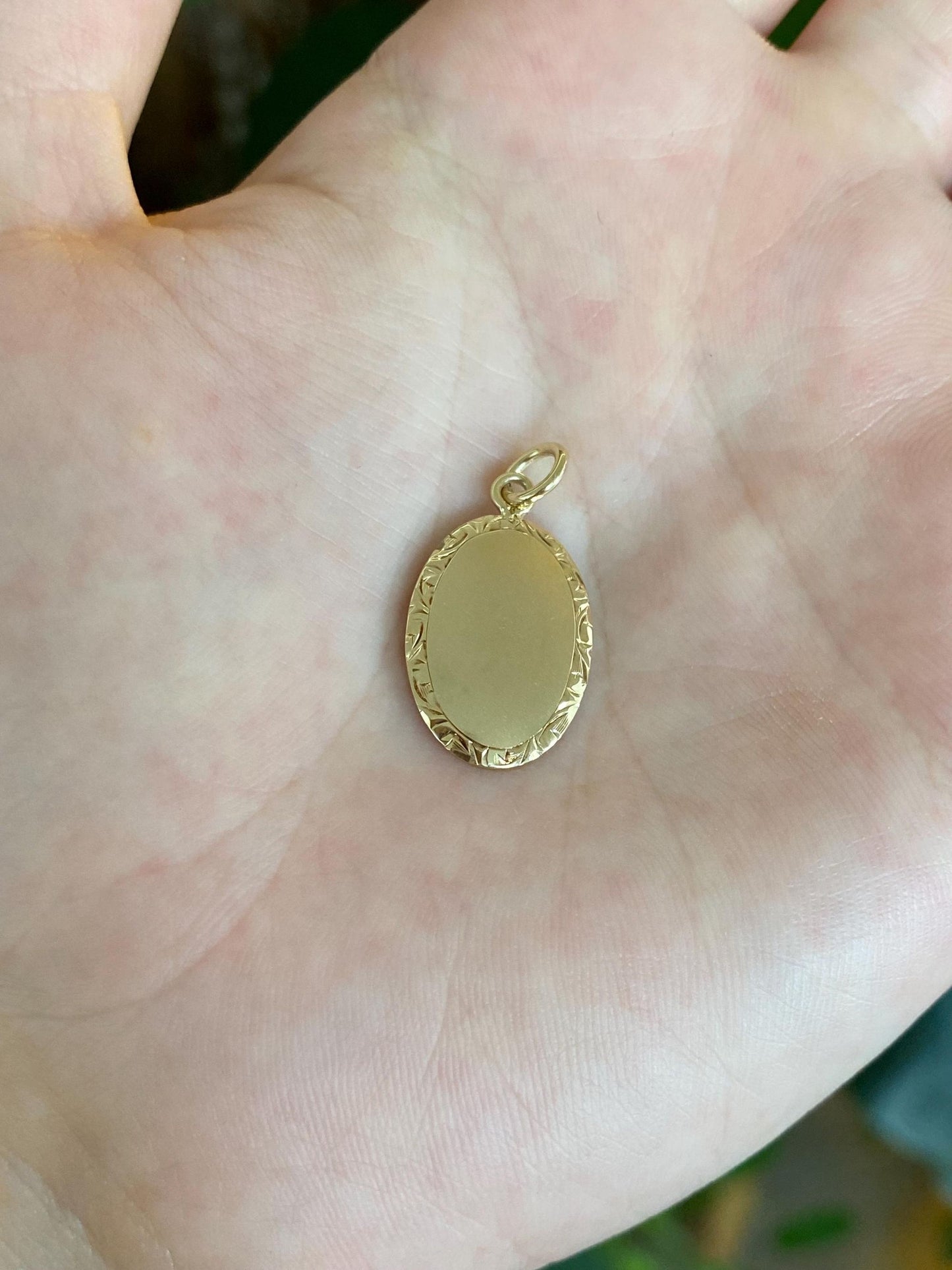Vintage Solid 10k Yellow Gold Cufflink Conversion Charm