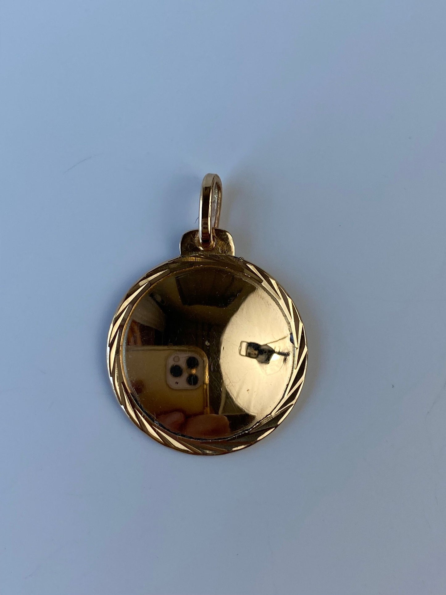 Vintage Solid 14k Yellow Gold Large Cancer Zodiac Charm